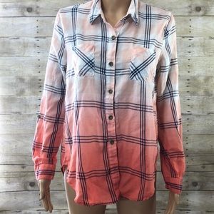 Mine Ombré Orange and Navy shirt